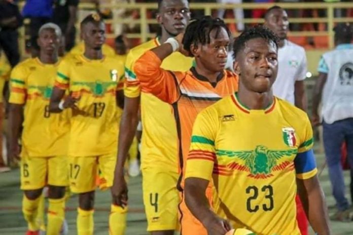 Les footballeurs de l’équipe national du Mali ( les aigles du Mali)