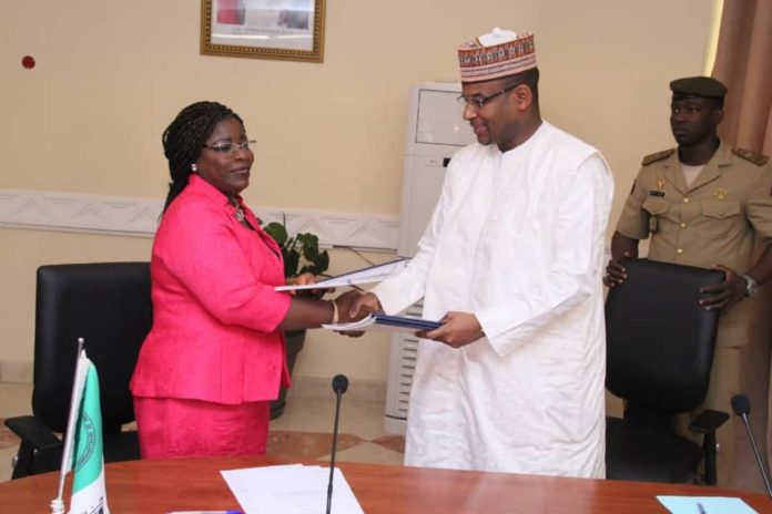 Boubou Cissé, Mme Haly Louise DJOUSSOU-LORNG