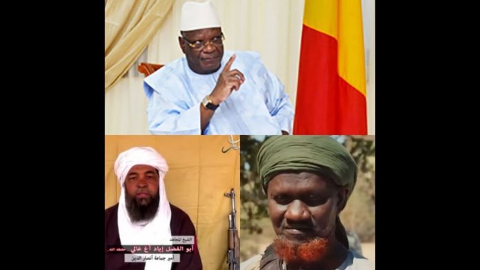 IBK, Iyad Ag Ghaly, Amadou koufa.