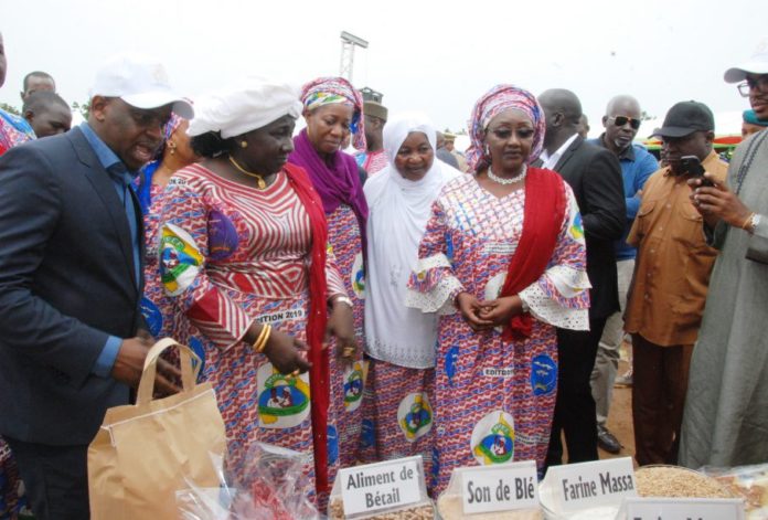 Une image lors de la célébration de la Journée internationale de la femme rurale couplée à celle de la Journée mondiale de l’alimentation , à sanankoroba