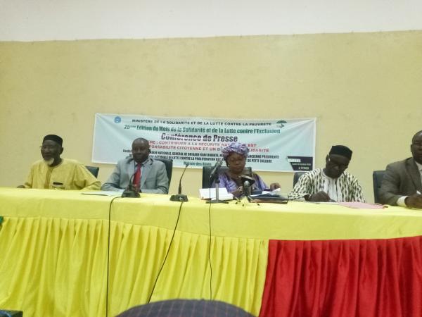 Vue sur le lancement du Mois de solidarité