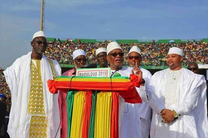 Le Président de la République Ibrahim Boubacar KEITA a pris part ce 16 novembre à la célébration du Maouloud 2019 au Stade du 26 Mars.