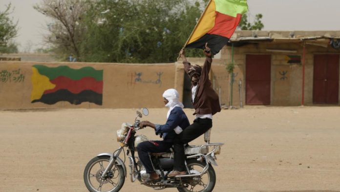 Des militants du MNLA, à Kidal, dans le nord du Mali (image d'illustration)