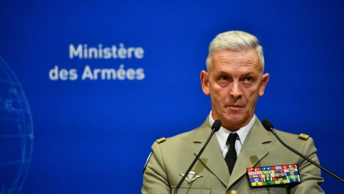 Le chef d'état-major des armées, le général François Lecointre, lors d'une conférence à Paris, le 26 novembre 2019.