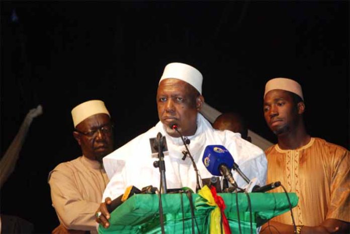 L’imam Mahmoud Dicko, leader de la CMAS