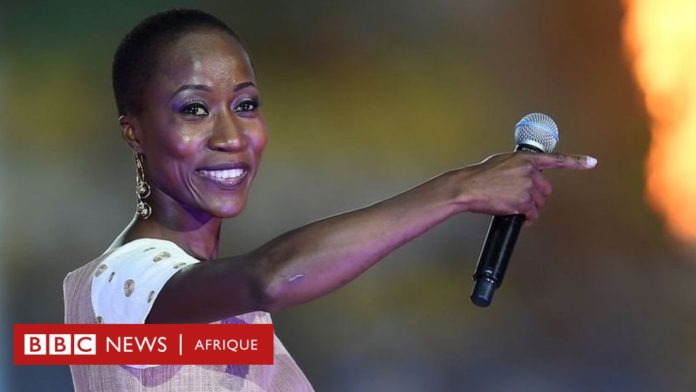 La chanteuse franco-malienne Rokia Traoré