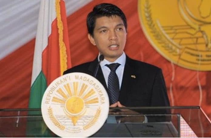 Le président malgache Andry Rajoelina