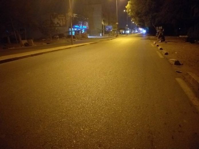 Vue d'une ruelle à Bamako