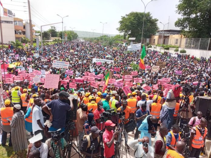 Les manifestants