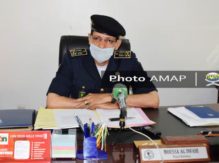 Le DG de la police, Moussa Ag Infahi