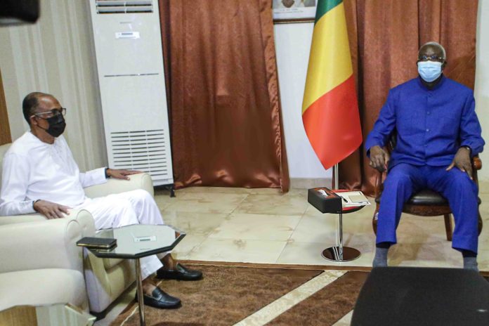 Michel hamala Sidibé et Bah n'daw