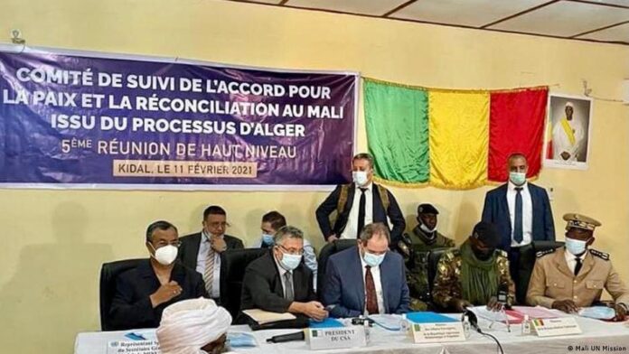 Les membres du comité de suivi de l'accord pour la paix et la réconciliation au Mali Issu du processus d'Alger