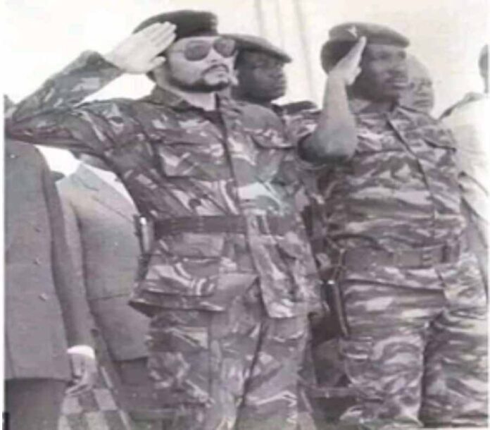 John Jerry Rawlings et Thomas Sankara deux révolutionnaires dont le message demeure toujours vivace.