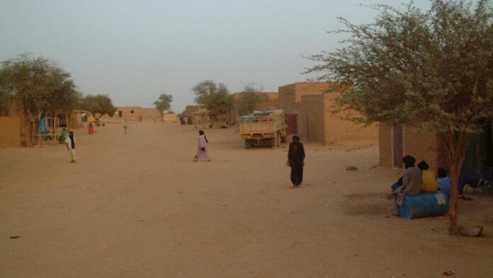 Une rue d'Aguelhok au Mali (photo d'illustration).