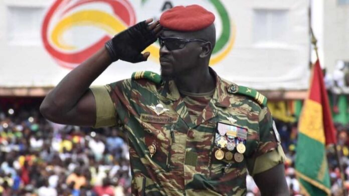 Le colonel Doumbouya est à la tête des putschistes qui ont mené le coup d'Etat en Guinée, le 5 septembre 2021.