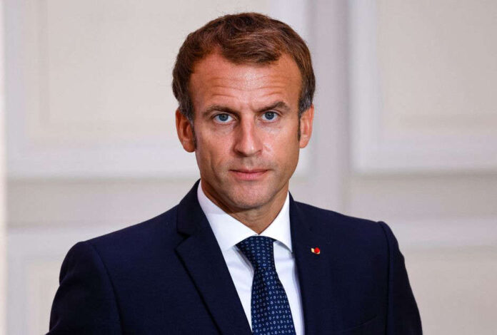 Le président Emmanuel Macron, le 28 septembre 2021 à l'Elysée, à Paris