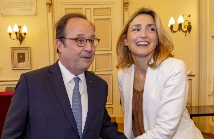 François Hollande et Julie Gayet en décembre 2014.